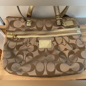 Coach Poppy tote